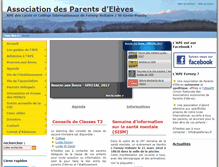 Tablet Screenshot of apeferney.fr